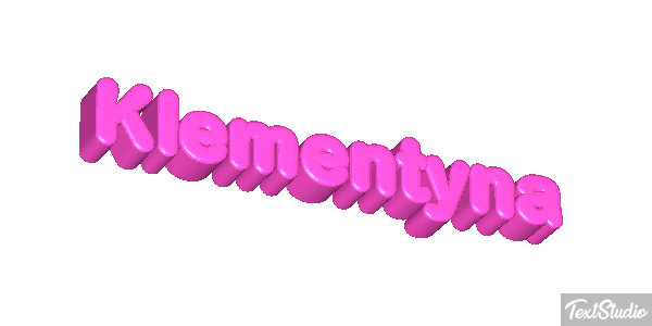 Klementyna Efekt tekstowy