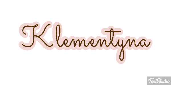 Klementyna Efekt tekstowy