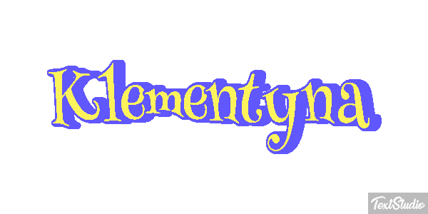 Klementyna Efekt tekstowy