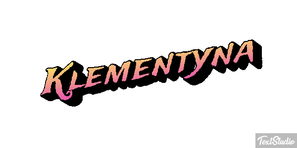 Klementyna Efekt tekstowy