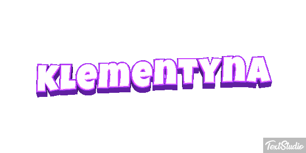 Klementyna Efekt tekstowy