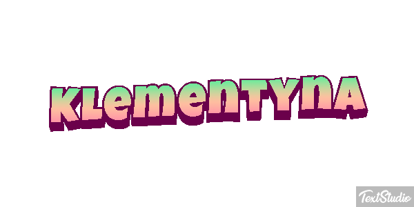 Klementyna Efekt tekstowy