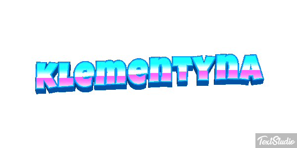 Klementyna Efekt tekstowy