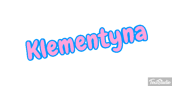 Klementyna Efekt tekstowy