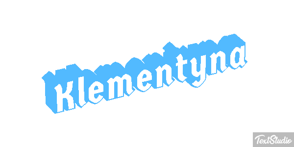 Klementyna Efekt tekstowy