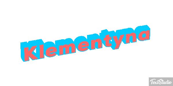 Klementyna Efekt tekstowy