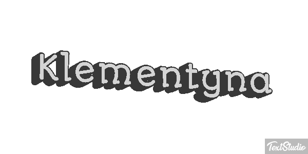 Klementyna Efekt tekstowy