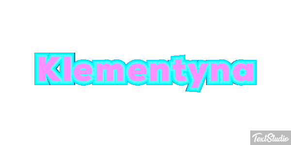 Klementyna Efekt tekstowy