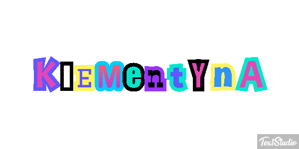 Klementyna Efekt tekstowy