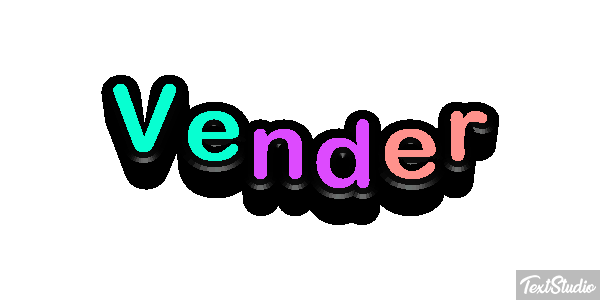 Vender Efeito do texto