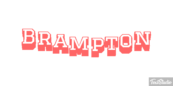 Brampton Effetto testo