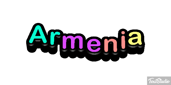 Arménia Effetto testo