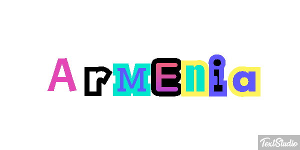 Arménia Effetto testo