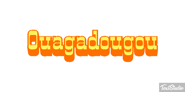 Ouagadougou Effetto testo
