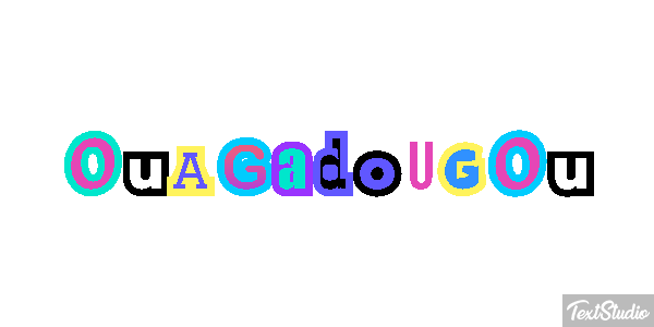 Ouagadougou Effetto testo