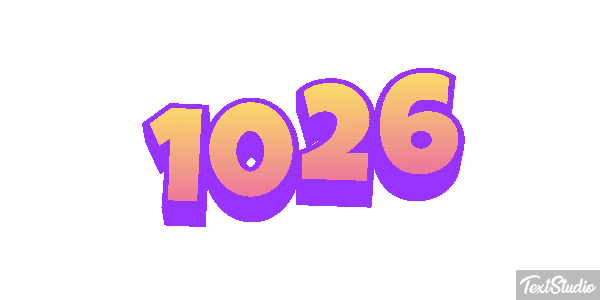 1026 Text effect