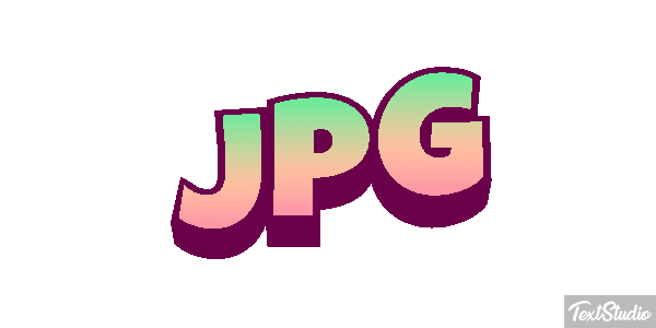 JPG Tekst effect