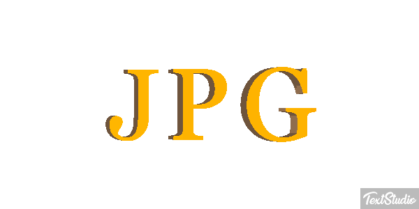 JPG Tekst effect