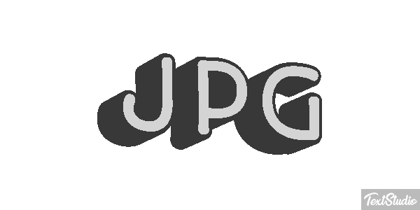 JPG Tekst effect
