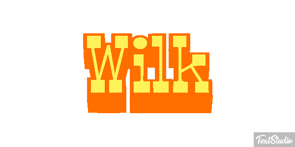 Wilk Efekt tekstowy