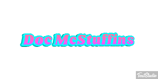 Doc McStuffins Efecto de texto