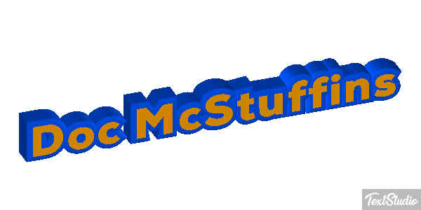 Doc McStuffins Efecto de texto