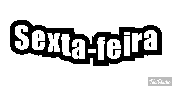 Sexta-feira テキスト効果