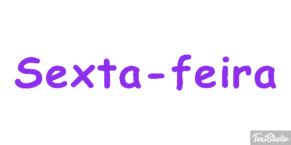 Sexta-feira テキスト効果