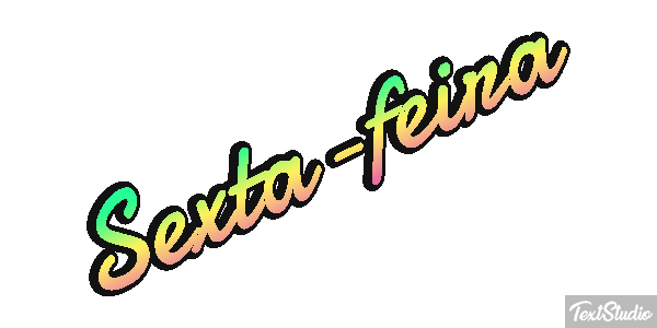 Sexta-feira テキスト効果