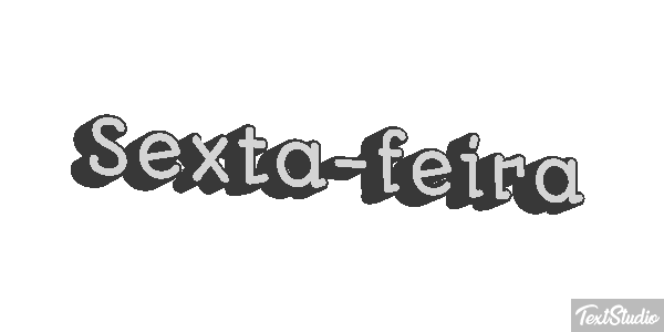 Sexta-feira テキスト効果