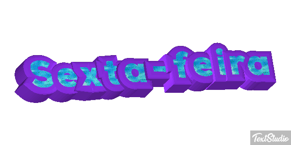 Sexta-feira テキスト効果