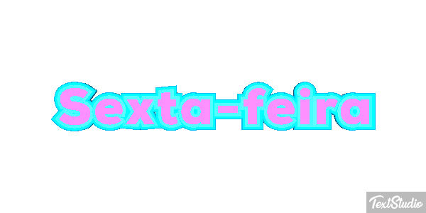 Sexta-feira テキスト効果