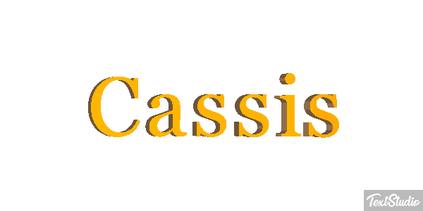 Cassis Effetto testo