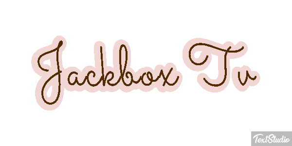 Jackbox Tv Efeito do texto
