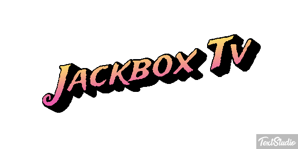 Jackbox Tv Efeito do texto