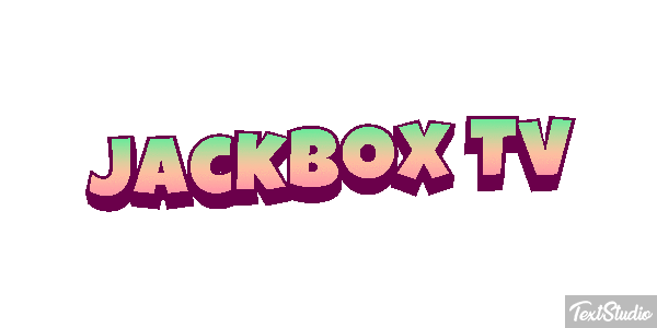 Jackbox Tv Efeito do texto