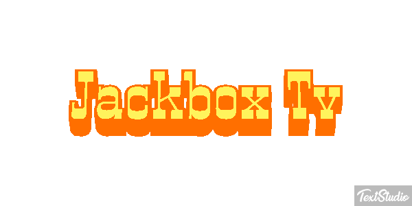 Jackbox Tv Efeito do texto