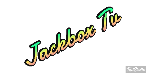 Jackbox Tv Efeito do texto