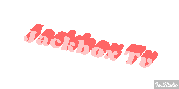 Jackbox Tv Efeito do texto