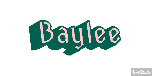 Baylee テキスト効果