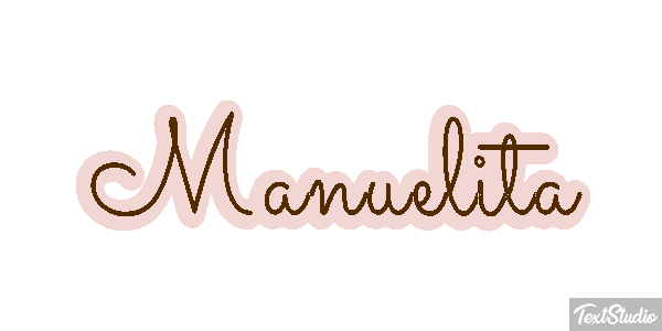 Manuelita Efecto de texto