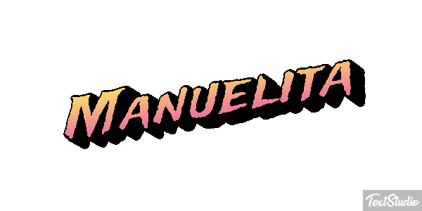 Manuelita Efecto de texto