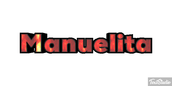 Manuelita Efecto de texto