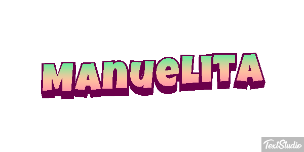 Manuelita Efecto de texto