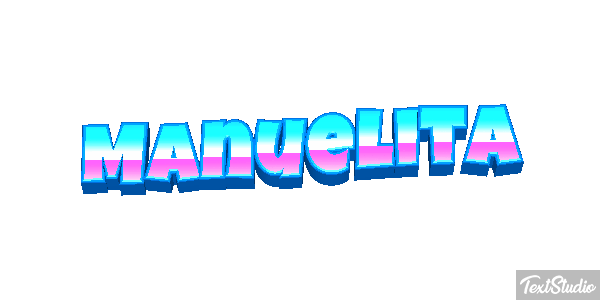 Manuelita Efecto de texto