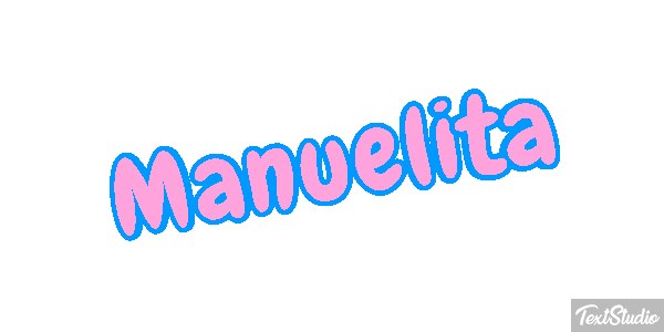 Manuelita Efecto de texto