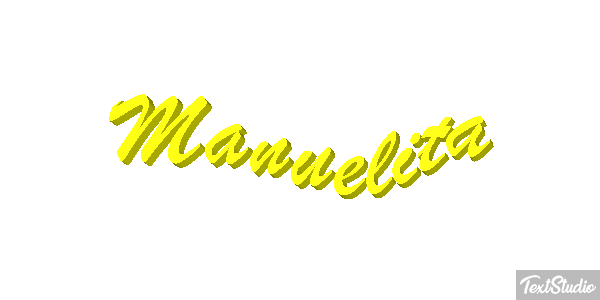 Manuelita Efecto de texto