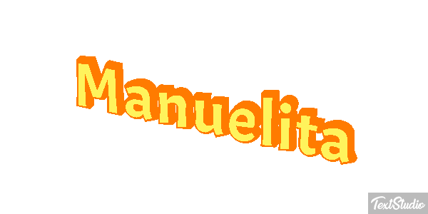Manuelita Efecto de texto
