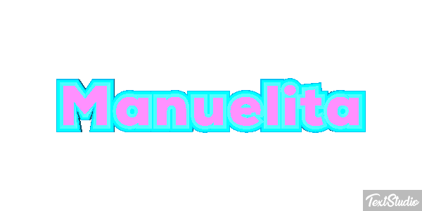 Manuelita Efecto de texto