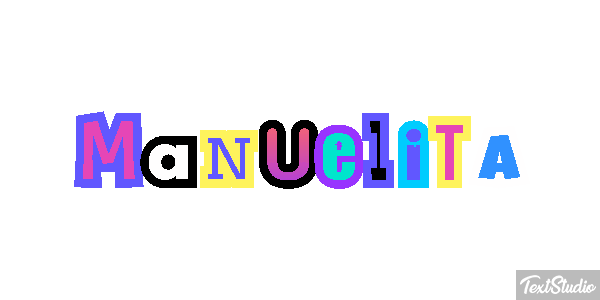 Manuelita Efecto de texto